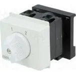 Modul otočný spínač 250VAC 20A IP20 DIN 52x65x60mm s aretací