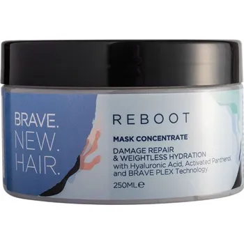 Vlasová regenerace Brave New Hair revitalizační a hloubkově hydratační maska na vlasy, Reboot, 250ml