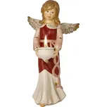 Anděl Kouzlo Vánoc bordó, Goebel