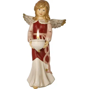 Vánoční dekorace Anděl Kouzlo Vánoc bordó, Goebel