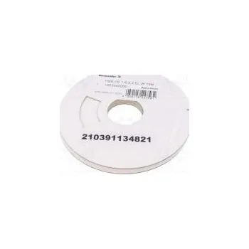 Teplem smrštitelná trubička bez lepidla 2 1 3,2mm L 13m bilá