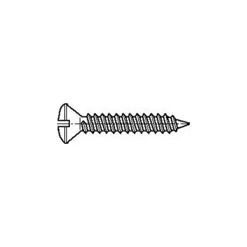 Vrut Vrut 2,9x9,5 Hlava kuželová plochá 0,8mm kalená ocel zinek