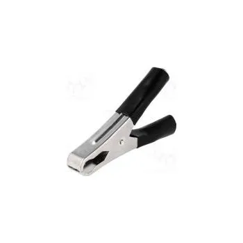 Příslušenství k měřicímu přístroji Krokosvorka 50A Rozs.uchop max.31mm Celk.dél 100mm černá