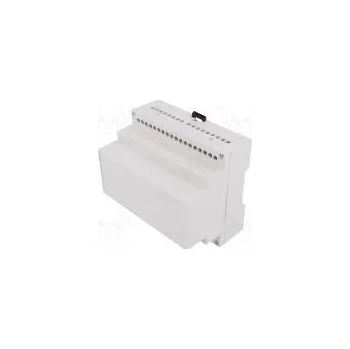 Rozvaděč Kryt na přípojnici DIN Y 90mm X 105mm Z 71mm noryl šedá