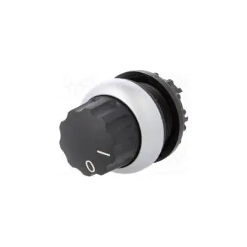 vypínač Přepínač otočný 2 polohy 22mm černá Podsv není IP66 -25÷70°C