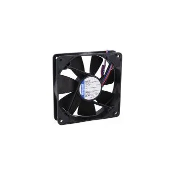PC ventilátor Ventilátor DC axiální 119x119x25mm 140m3/h 38dBA kuličkové