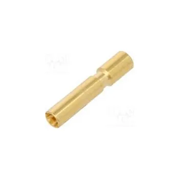 Elektrický konektor Kontakt zásuvka 0,75÷2,5mm2 zlacený krimpovací na kabel