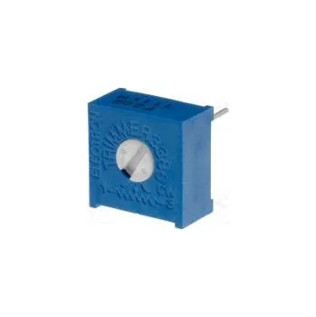 Potenciometr montážní jednootáčkový,ležatý 200kΩ 500mW ±10%