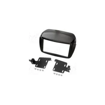 Autorádio Rámeček pro autorádio 2 DIN Fiat, Opel černá