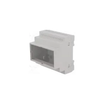 Rozvaděč Kryt na přípojnici DIN Y 90mm X 87mm Z 65mm polystyrén šedá