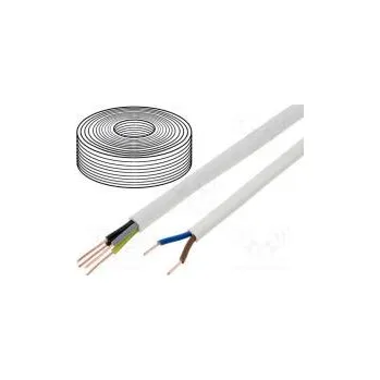 elektrický kabel Vodič YDY kulatý drát Cu 4G2,5mm2 PVC bílá 450/750V 100m