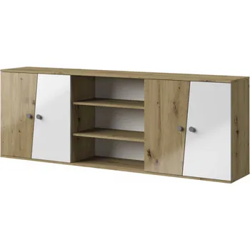 Postel Domel Nástavba na horizontální výklopnou postel NERO LESK 17 Úchyty Domel: Černé