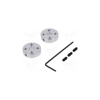 RC náhradní díl Upevnění kola Hřídel hladký Poč.ks 2 Pr.hřídele 5mm Ø 19mm