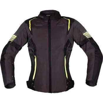 Moto bunda W-TEC Dámská letní moto bunda Jelsa šedá-fluo - XXL