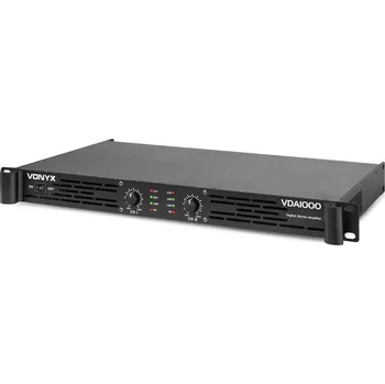 Světelný efekt Vonyx VDA1000 PA Amplifier 1U 2x 500W