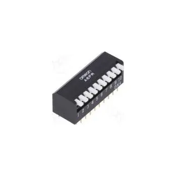 Síťový prvek Přepínač DIP-SWITCH Počet sekcí 10 ON-OFF 0,025A/24VDC pol 2
