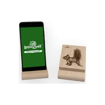 Lesní svět Stojánek na mobil a tablet L - Veverka