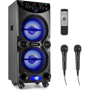 Karaoke Fenton LIVE2104 karaoke stanice na kolečkách 2x 10”