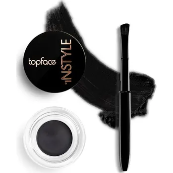 Oční linky Topface gelová linka na oči, Black