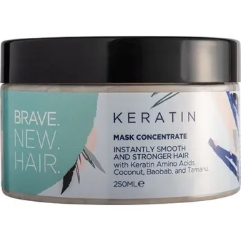 Vlasová regenerace Brave New Hair maska s keratinem na nepoddajné, hrubé a suché vlasy, Keratin, 250ml