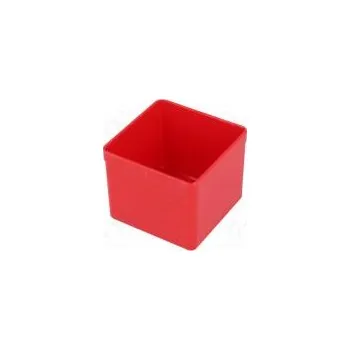 Dárková krabička Krabička polystyrén červená 54x54x45mm EuroPlus Insert 45