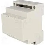 Kryt na přípojnici DIN Y 89mm X 70mm Z 65mm polystyrén šedá