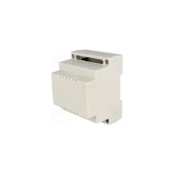 Rozvaděč Kryt na přípojnici DIN Y 89mm X 70mm Z 65mm polystyrén šedá