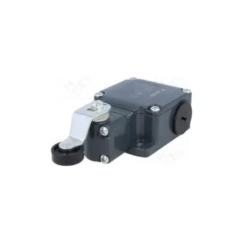 Switch Limit switch lever R 40mm, plastic roller Ø20mm NO + NC 10A