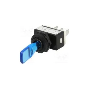 vypínač Přepínač páčkový Polohy 2 SPST OFF-ON 6A/12VDC -25÷70°C