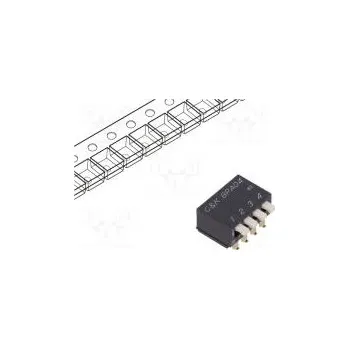 Switch Přepínač DIP-SWITCH Počet sekcí 4 OFF-ON 0,025A/24VDC pol 2