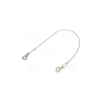 Pojistné lanko Povlak PVC nerezavějící ocel 320mm