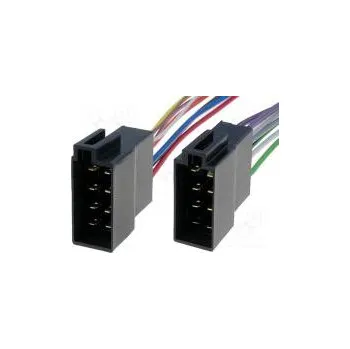 Elektrická zásuvka Vodiče, ISO zásuvka x2 PIN 16(8+8)