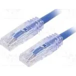 Patch cord TX6™ PLUS,U/UTP 6 lanko Cu LSZH modrá Dél 5m