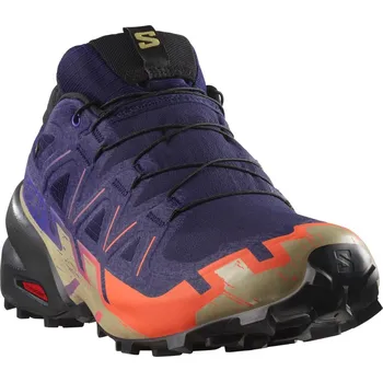 Pánská obuv Salomon Speedcross 6 GTX M L47980700 - maritime blue/black/cherry tomato 41 1/3