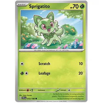 Sběratelská karetní hra Pokémon TCG Sprigatito 013/198