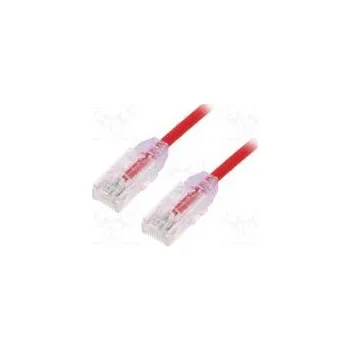 Síťový kabel Patch cord TX6-28™,U/UTP 6 lanko Cu LSZH červená Dél 3m