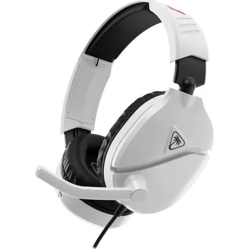 Sluchátka Turtle Beach RECON 70 NS, 3.5mm, Nintendo Switch, bílá černá, Herní sluchátka