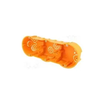 Elektroinstalační krabice Kryt instalační krabice X 60mm Y 204mm Z 46mm pod omítku