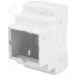 Kryt na přípojnici DIN Y 90mm X 52mm Z 65mm ABS šedá UL94V-0