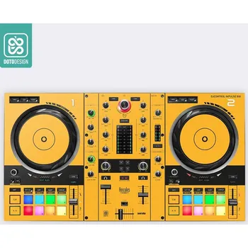 Světelný efekt Doto Design Skin Inpulse 500 FULL COLORS Dark Yellow