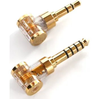 Redukce DD HiFi DJ35AG redukce z 2,5mm na 3,5mm Jack Gold