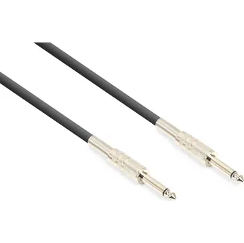 Vonyx CX355-3 kytarový kabel 6,3mm Mono - 6,3mm Mono 3m černý
