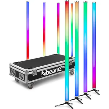 Světelný efekt BeamZ Professional Kratos LED Tube Set 8ks v přepravním kufru