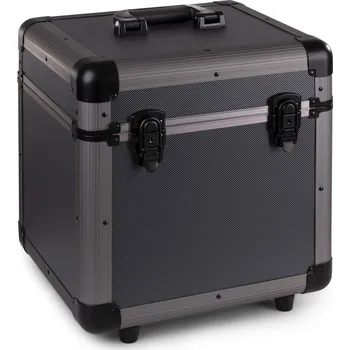 DJ technika Power Dynamics RC100 12" Vinyl Record Case Titanium