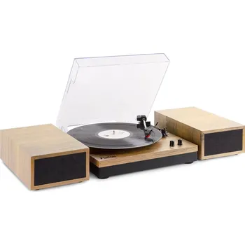 Gramofon Fenton RP165L Gramofon s Bluetooth a reproduktory, světlé dřevo