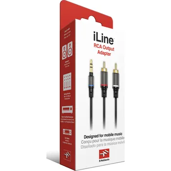 Audio kabel IK Multimedia iLine RCA Output Adapter