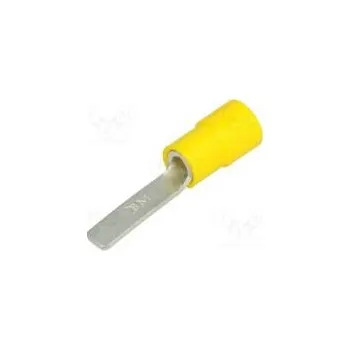 Elektrický konektor Plochá koncovka 4,5mm 4÷6mm2 krimpovací na kabel izolovaná