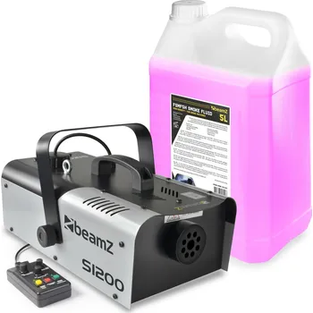 Výrobník mlhy BeamZ S1200 MKII Set výrobníku mlhy a kapaliny
