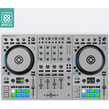 DJ technika Doto Design Skin Kontrol S4 MK3 FULL COLORS Nardo Grey