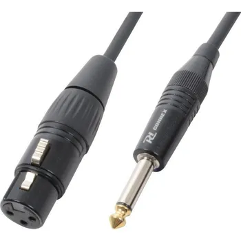 Audio kabel Power Dynamics CX40-1 Cable XLR Female - 6.3 mm Mono 1.5M